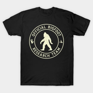 Official Bigfoot Research Team Bigfoot Believer T-Shirt